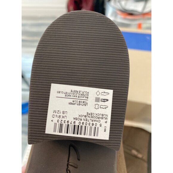 Clarks Charlten Rosa Women's Boots Mushroom Nubuck : 12 B - Medium, NIB - Picture 10 of 16